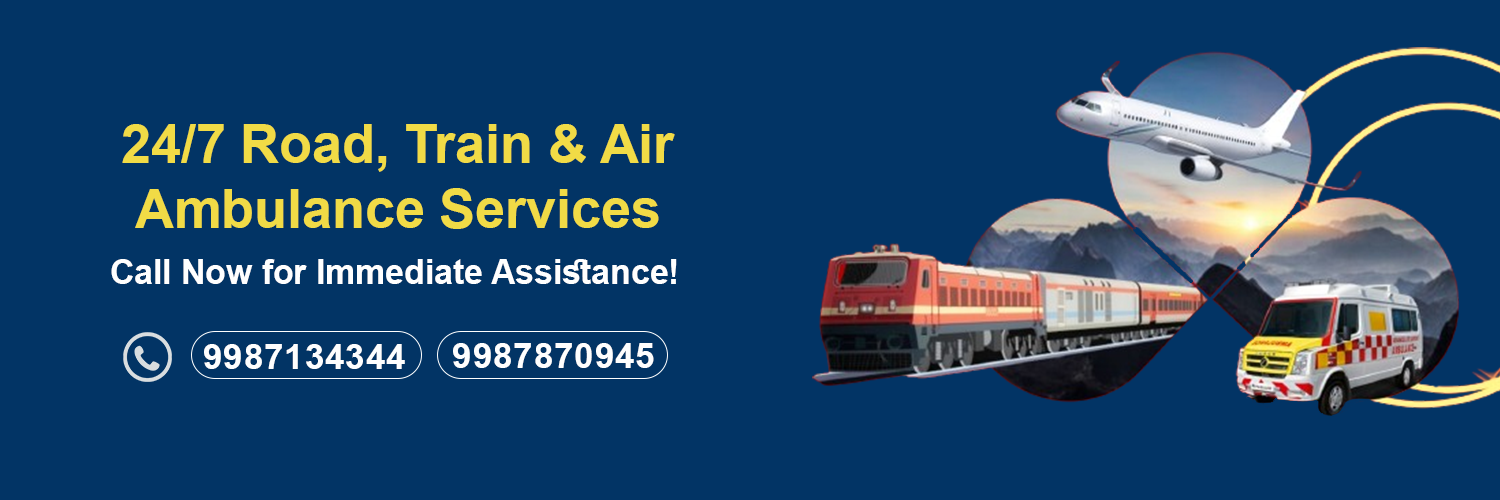 Train, Air & Road Ambulance – Safe Long-Distance Transfers